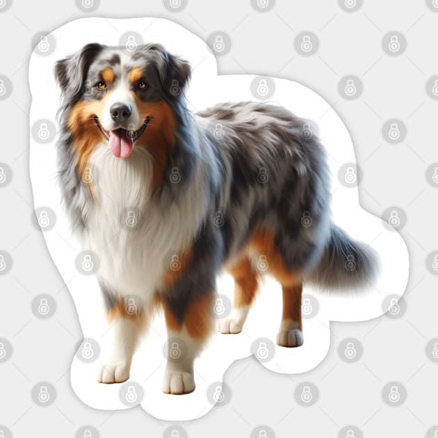 Australian Shepherd Sticker by millersye